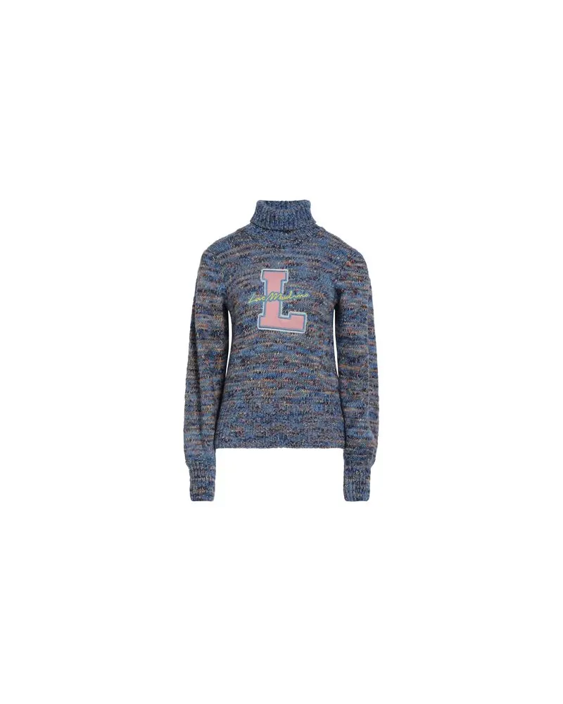 Moschino STRICKWAREN - Rollkragenpulloverauf YOOX.COM Blaugrau