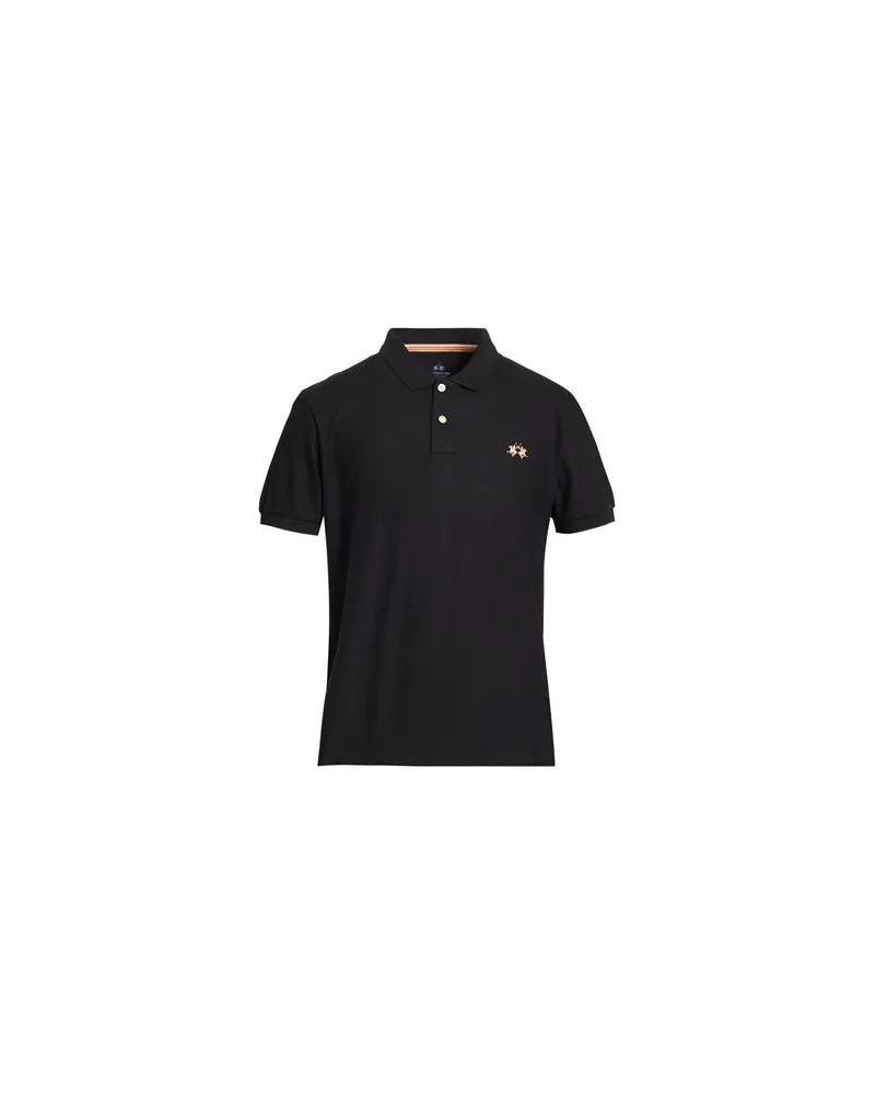 La Martina TOPS - Poloshirtsauf YOOX.COM Schwarz