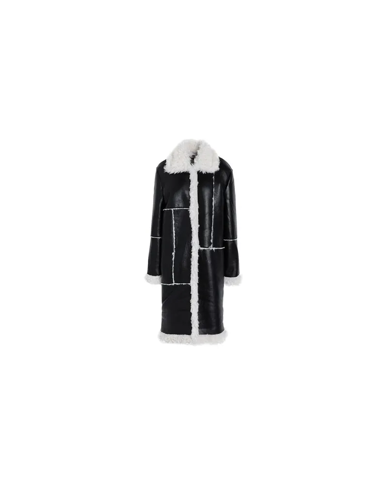 Topshop JACKEN & MÄNTEL - Mäntelauf YOOX.COM Schwarz