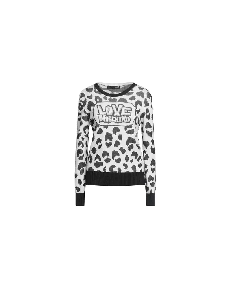 Moschino STRICKWAREN - Pulloverauf YOOX.COM Weiß