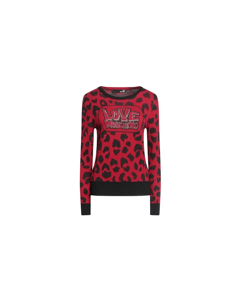 Moschino STRICKWAREN - Pulloverauf YOOX.COM Rot