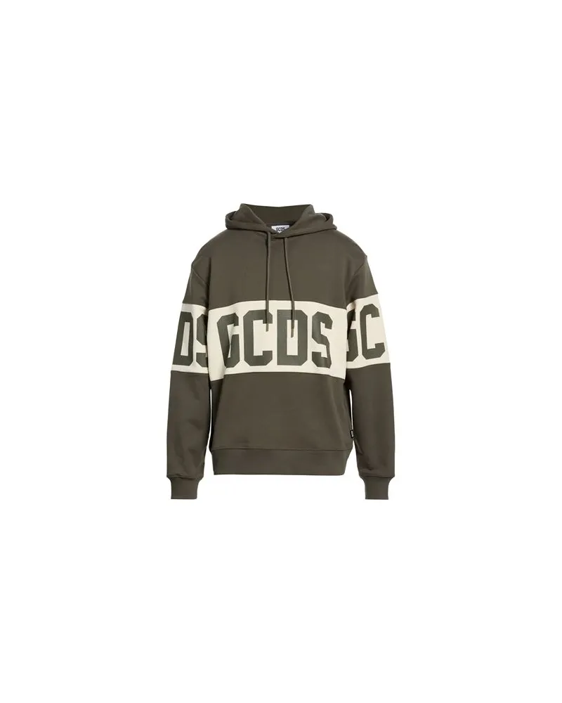 GCDS TOPS - Sweatshirtsauf YOOX.COM Militärgrün