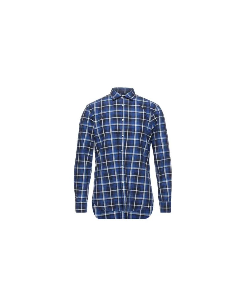 Aglini TOPS - Hemdenauf YOOX.COM Blau