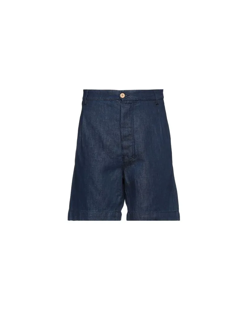 OFFICINA 36 HOSEN & RÖCKE - Jeansshortsauf YOOX.COM Blau