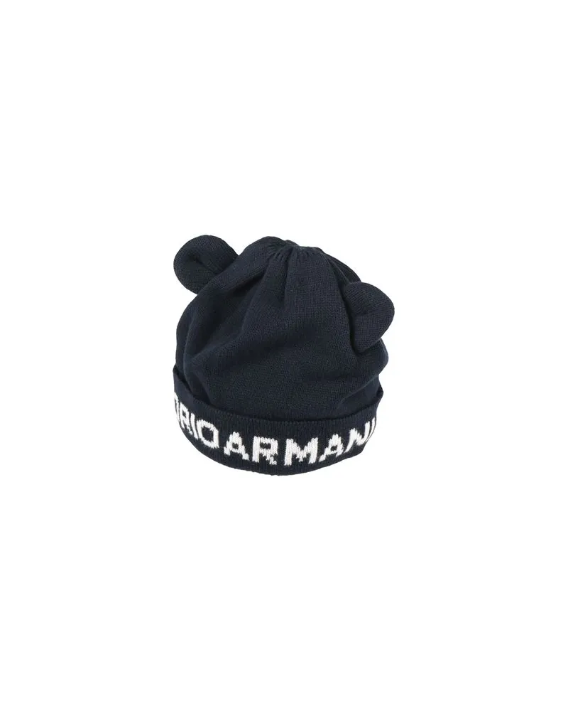 Emporio Armani ACCESSOIRES - Mützen & Hüteauf YOOX.COM Nachtblau