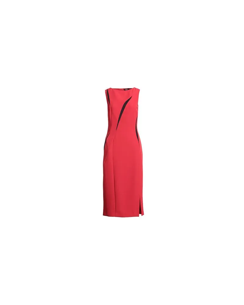 Just Cavalli KLEIDER - Midi-Kleiderauf YOOX.COM Rot