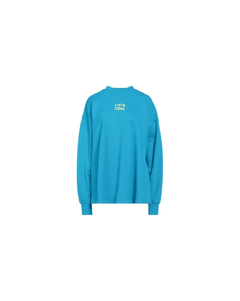 LIVINCOOL TOPS - Sweatshirtsauf YOOX.COM Azurblau
