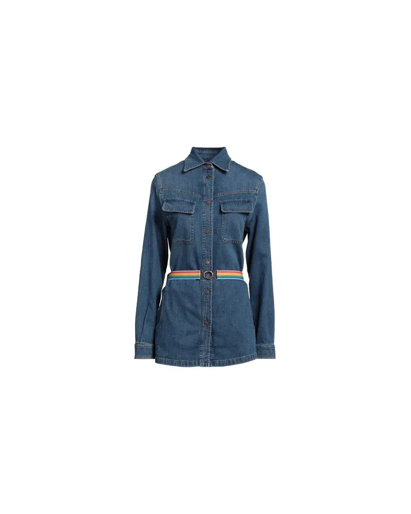 Moschino TOPS - Hemdenauf YOOX.COM Blau