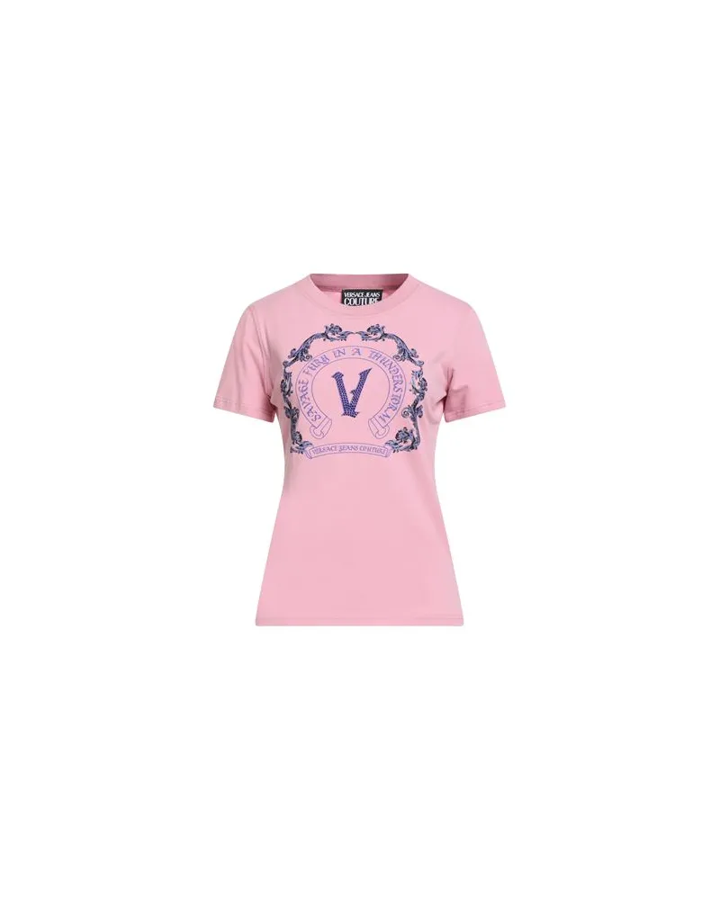 Versace Jeans TOPS - T-shirtsauf YOOX.COM Rosa