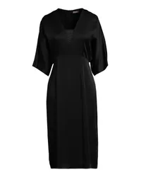 Peserico Midi-Kleid Schwarz