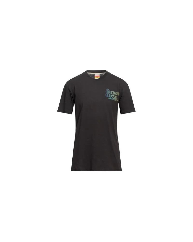 Superdry. TOPS - T-shirtsauf YOOX.COM Schwarz