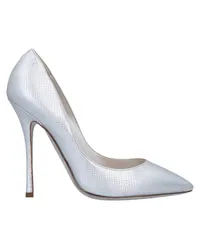 René Caovilla Pumps Silber