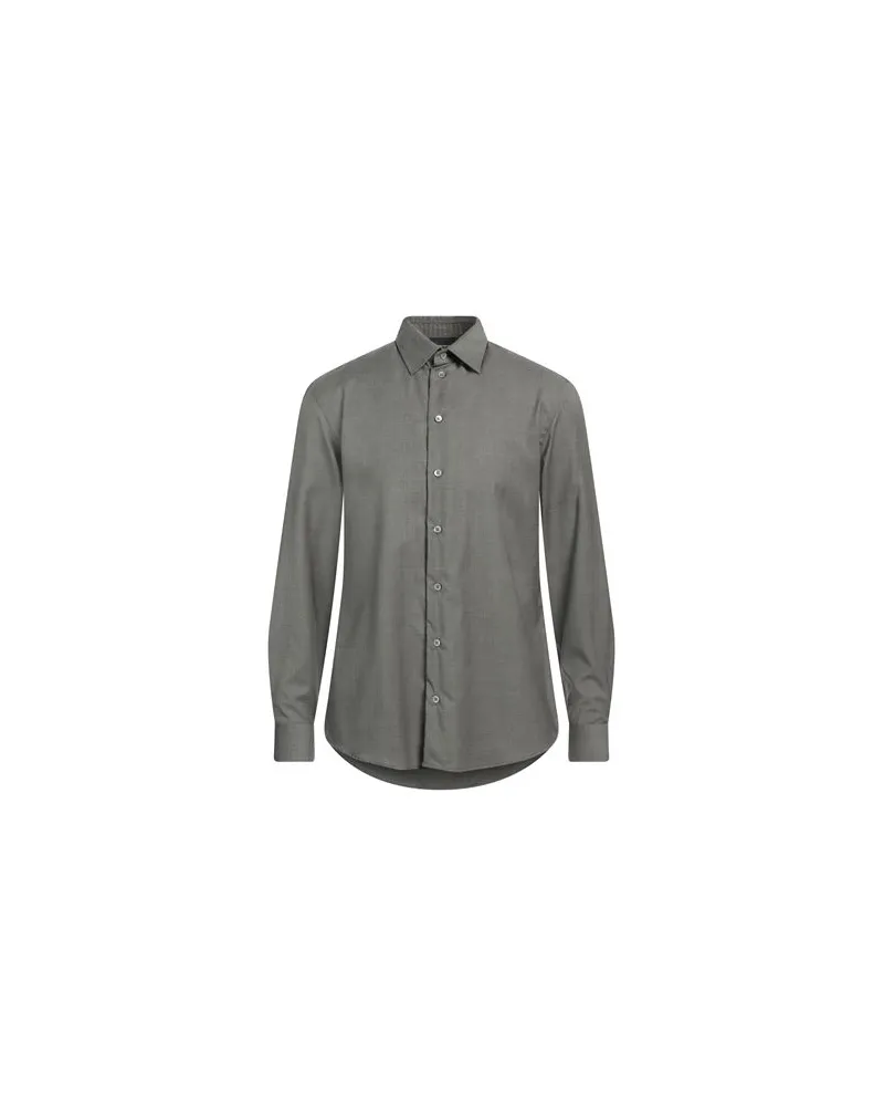 Emporio Armani TOPS - Hemdenauf YOOX.COM Militärgrün