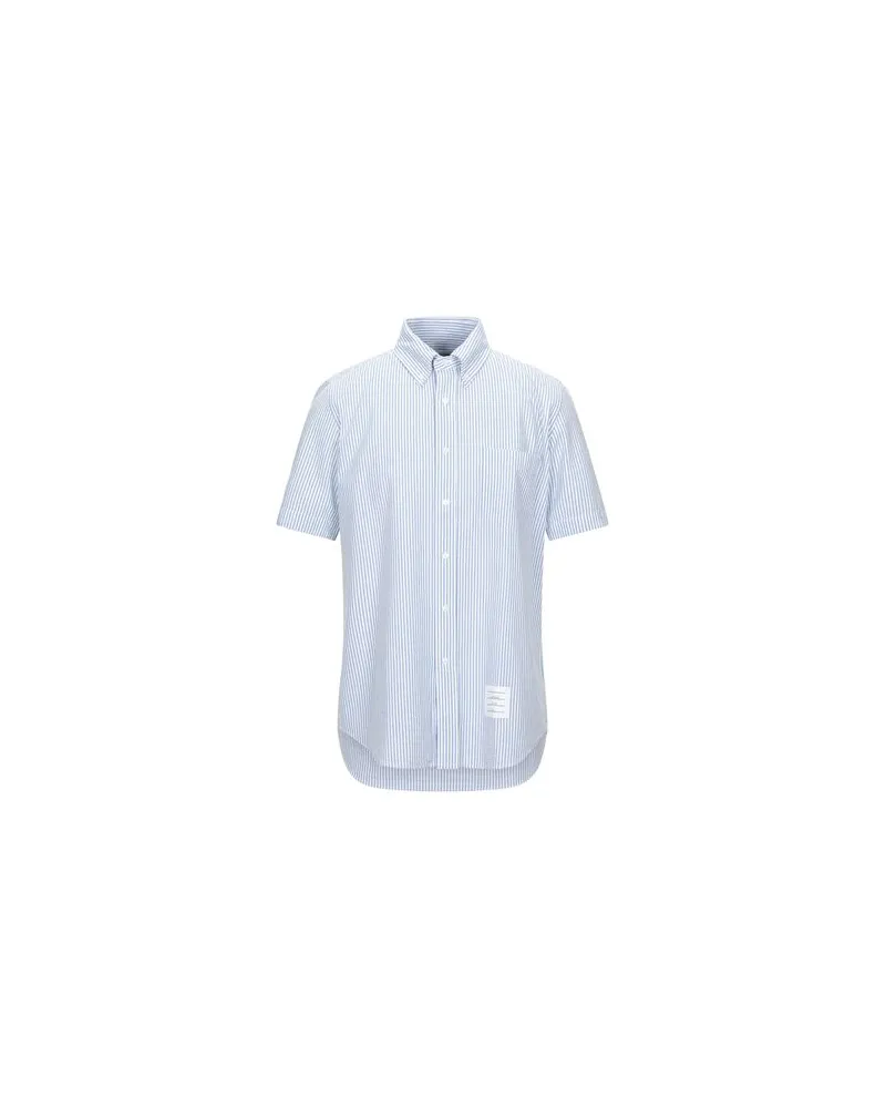 Thom Browne TOPS - Hemdenauf YOOX.COM Himmelblau