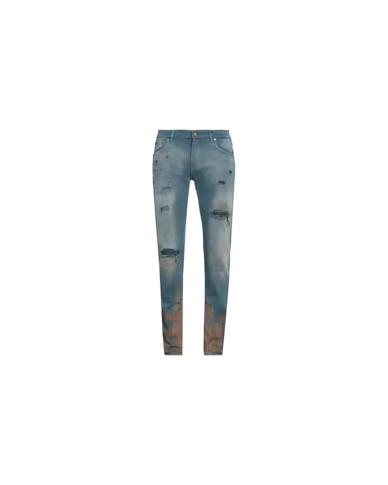 Dolce & Gabbana HOSEN & RÖCKE - Jeanshosenauf YOOX.COM Aquamarin