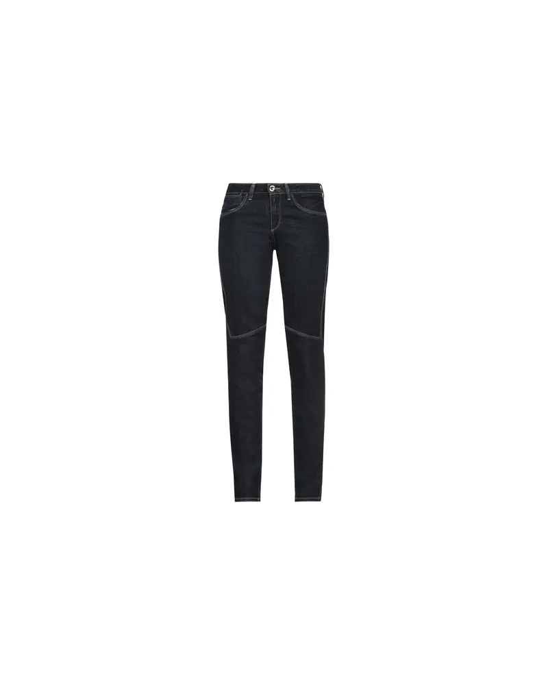 CAMOUFLAGE AR AND J. HOSEN & RÖCKE - Jeanshosenauf YOOX.COM Blau