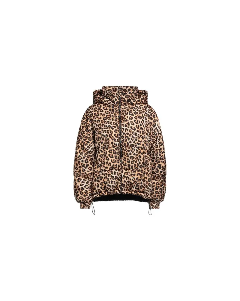 Twin-Set JACKEN & MÄNTEL - Pufferjacken & Daunenjackenauf YOOX.COM Sand
