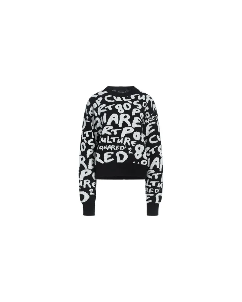 Dsquared2 STRICKWAREN - Pulloverauf YOOX.COM Schwarz