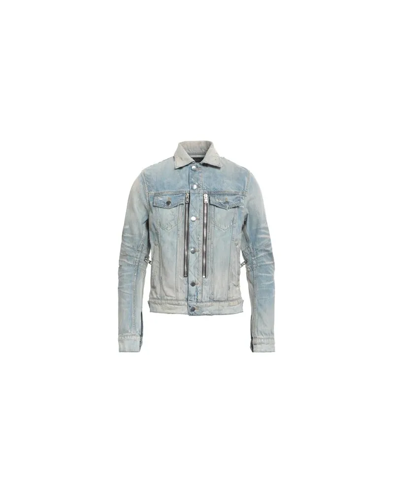 Amiri JACKEN & MÄNTEL - Jeansjacken/Mäntelauf YOOX.COM Blau