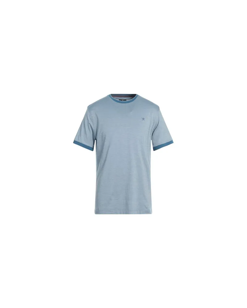 Hackett TOPS - T-shirtsauf YOOX.COM Azurblau