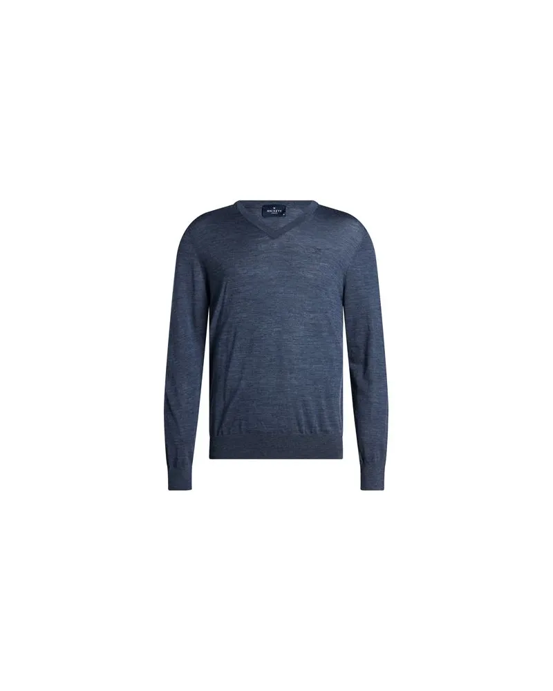 Hackett STRICKWAREN - Pulloverauf YOOX.COM Taubenblau