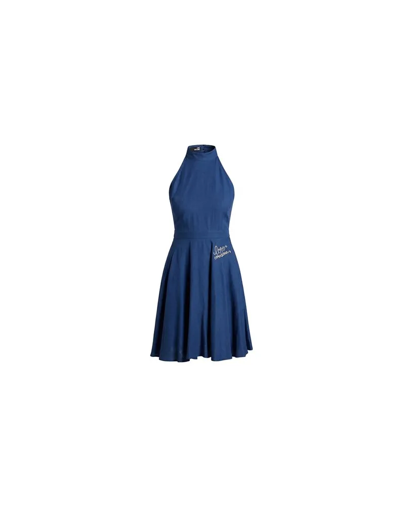 Moschino KLEIDER - Midi-Kleiderauf YOOX.COM Marineblau
