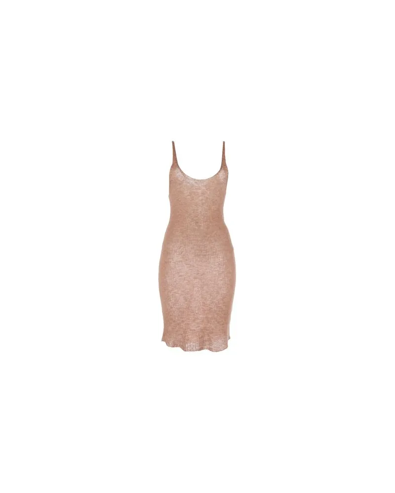 Mes Demoiselles KLEIDER - Midi-Kleiderauf YOOX.COM Braun