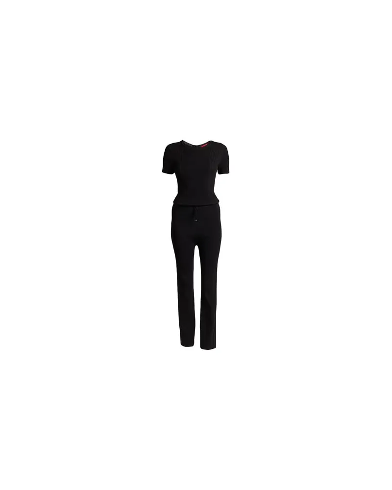 HUGO BOSS OVERALLS - Jumpsuitsauf YOOX.COM Schwarz