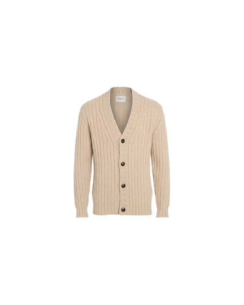CIRCOLO 1901 STRICKWAREN - Strickjackenauf YOOX.COM Beige