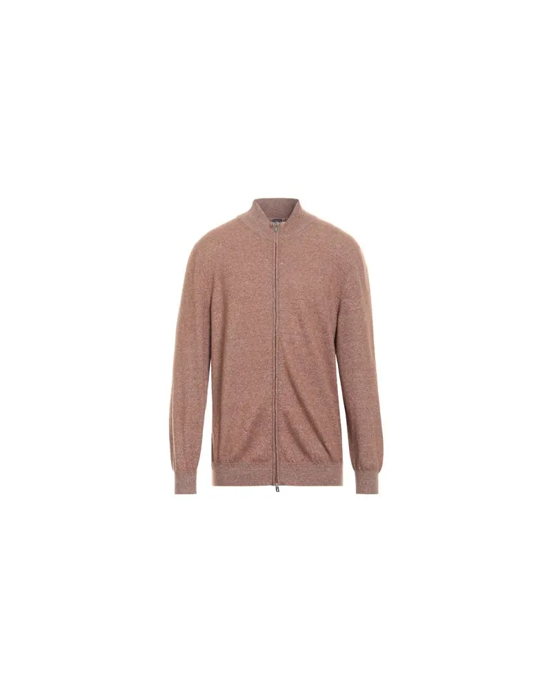 Fedeli CASHMERE - STRICKWAREN - Strickjackenauf YOOX.COM Braun