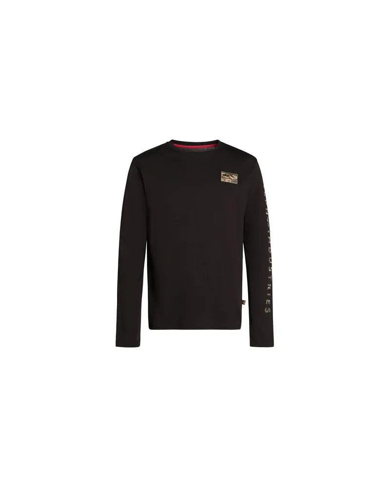 Alpha Industries TOPS - T-shirtsauf YOOX.COM Schwarz