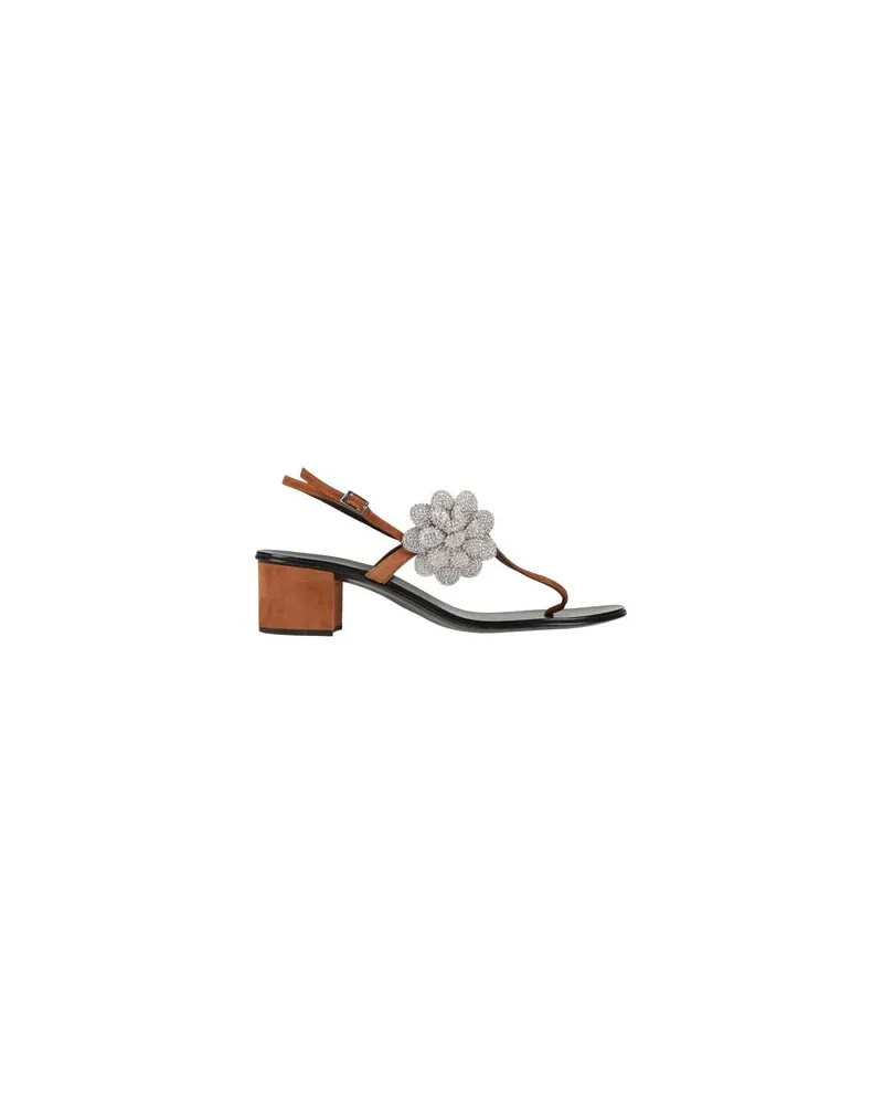 Giuseppe Zanotti SCHUHE - Zehentrennerauf YOOX.COM Braun