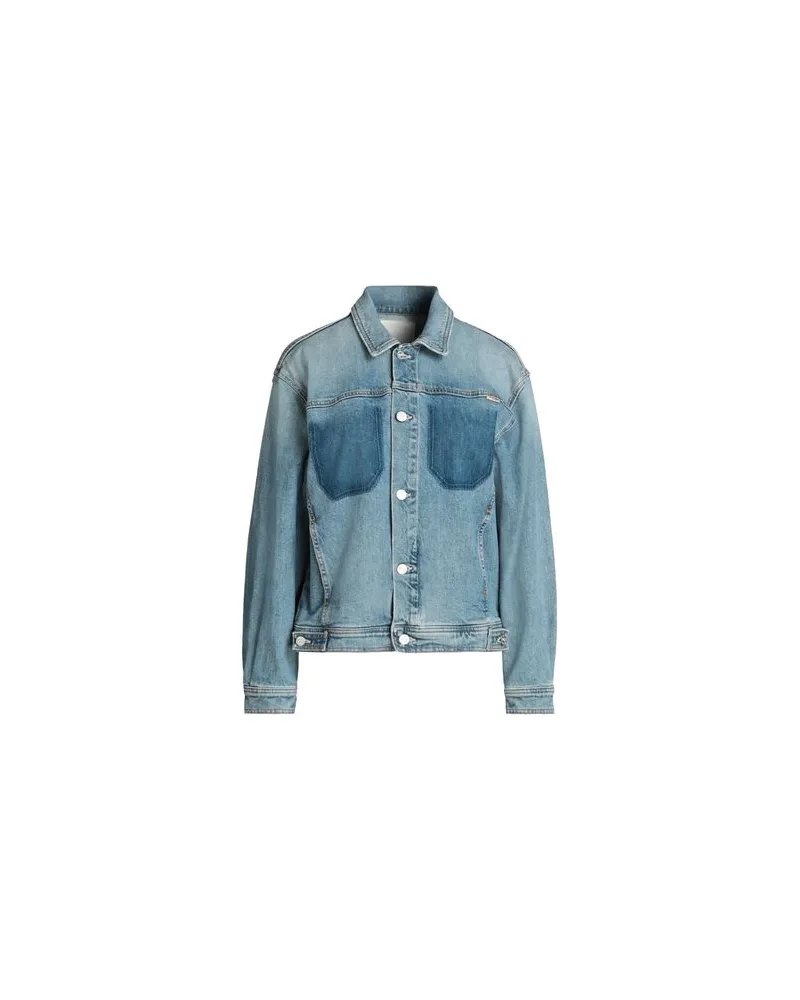 Mother SUPERIOR - JACKEN & MÄNTEL - Jeansjacken/Mäntelauf YOOX.COM Blau