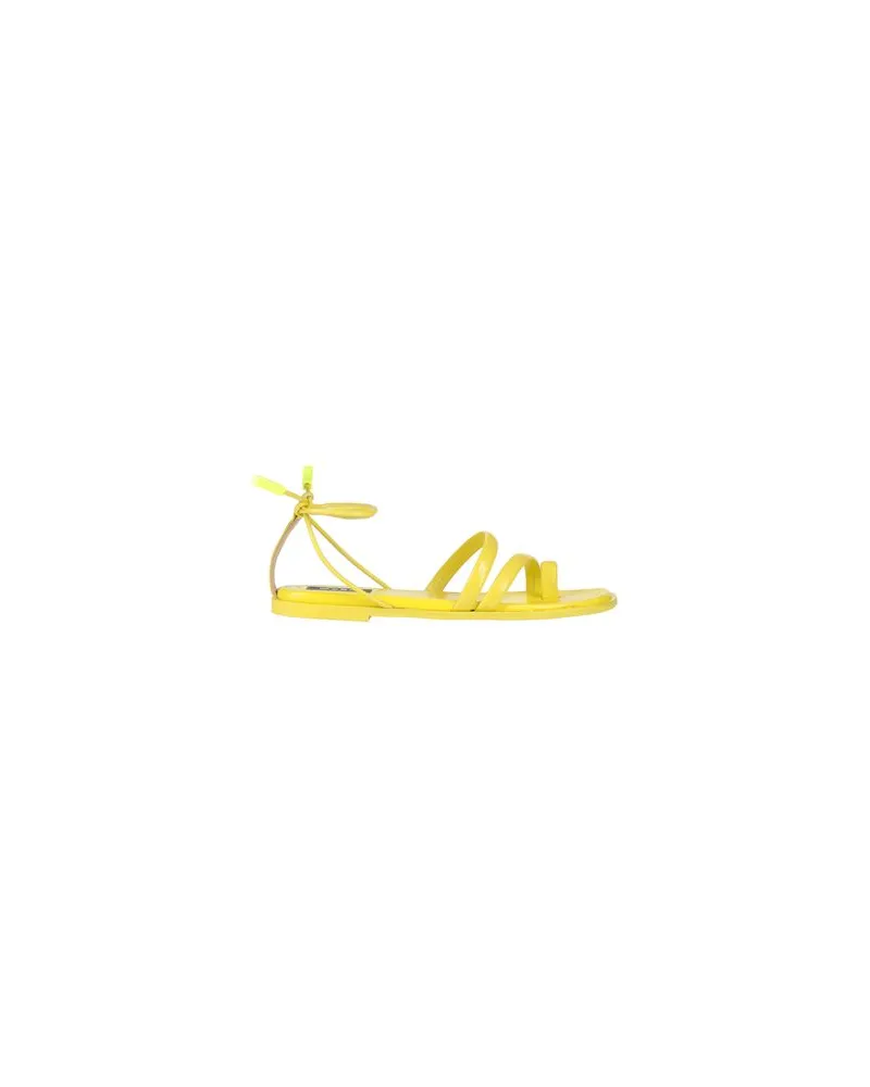 MSGM SCHUHE - Zehentrennerauf YOOX.COM Gelb