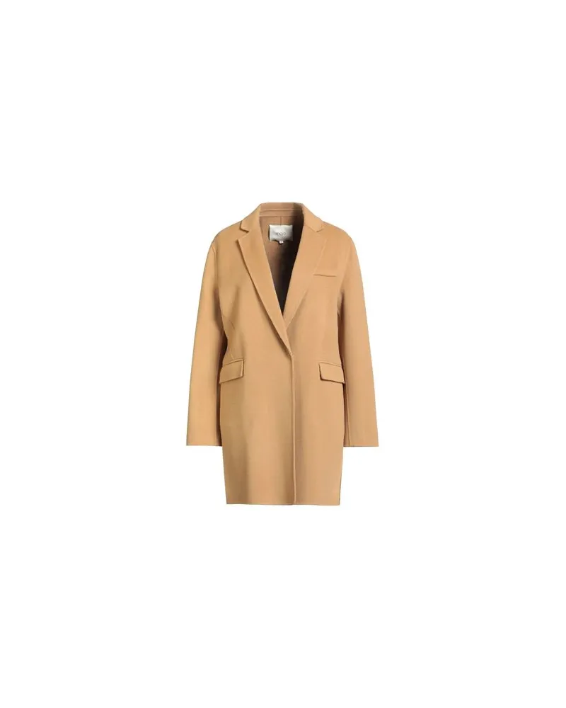 Maje JACKEN & MÄNTEL - Mäntelauf YOOX.COM Kamel