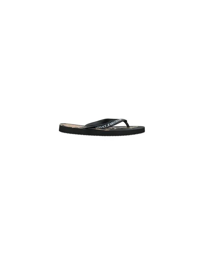 Versace Jeans SCHUHE - Zehentrennerauf YOOX.COM Schwarz