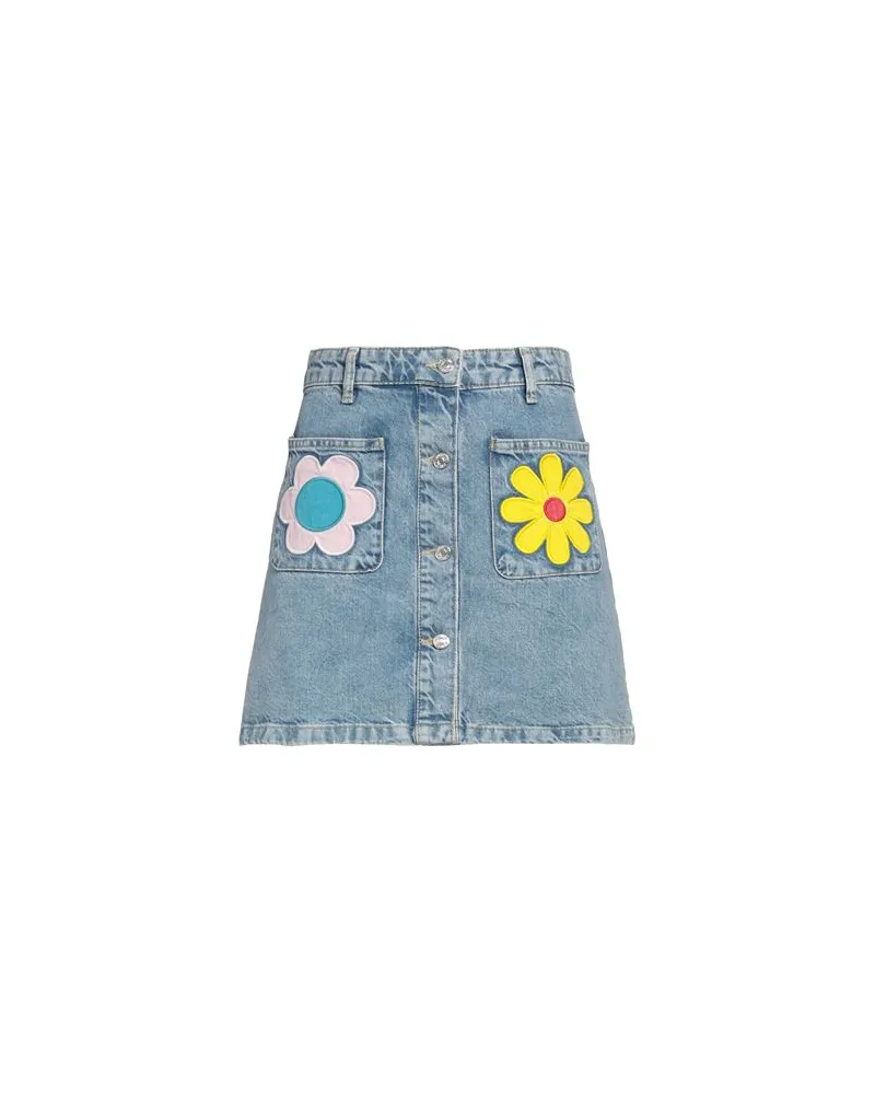 Moschino HOSEN & RÖCKE - Jeansröckeauf YOOX.COM Blau