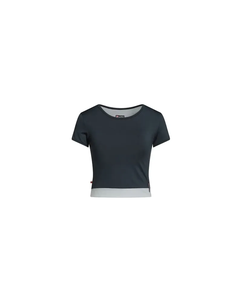 Lotto Leggenda TOPS - T-shirtsauf YOOX.COM Marineblau