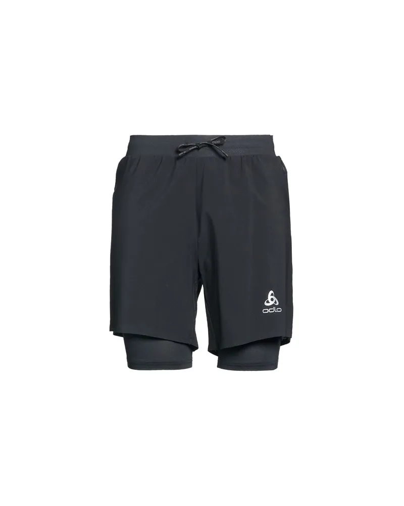 Odlo HOSEN & RÖCKE - Shorts & Bermudashortsauf YOOX.COM Schwarz