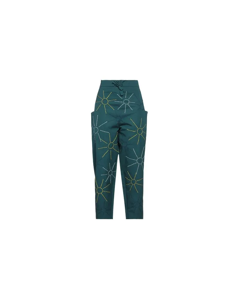 Maison Rabih Kayrouz HOSEN & RÖCKE - Hosenauf YOOX.COM Aquamarin