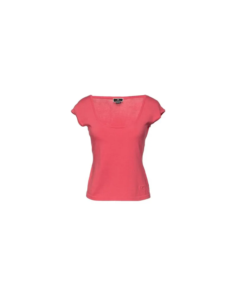 Elisabetta Franchi STRICKWAREN - Pulloverauf YOOX.COM Koralle