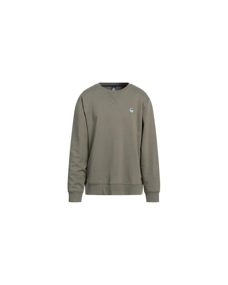 North Sails TOPS - Sweatshirtsauf YOOX.COM Militärgrün