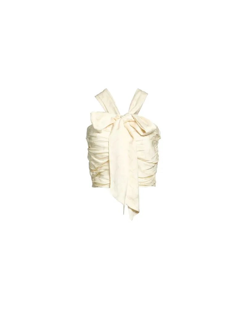 ROTATE Birger Christensen TOPS - Topsauf YOOX.COM Beige