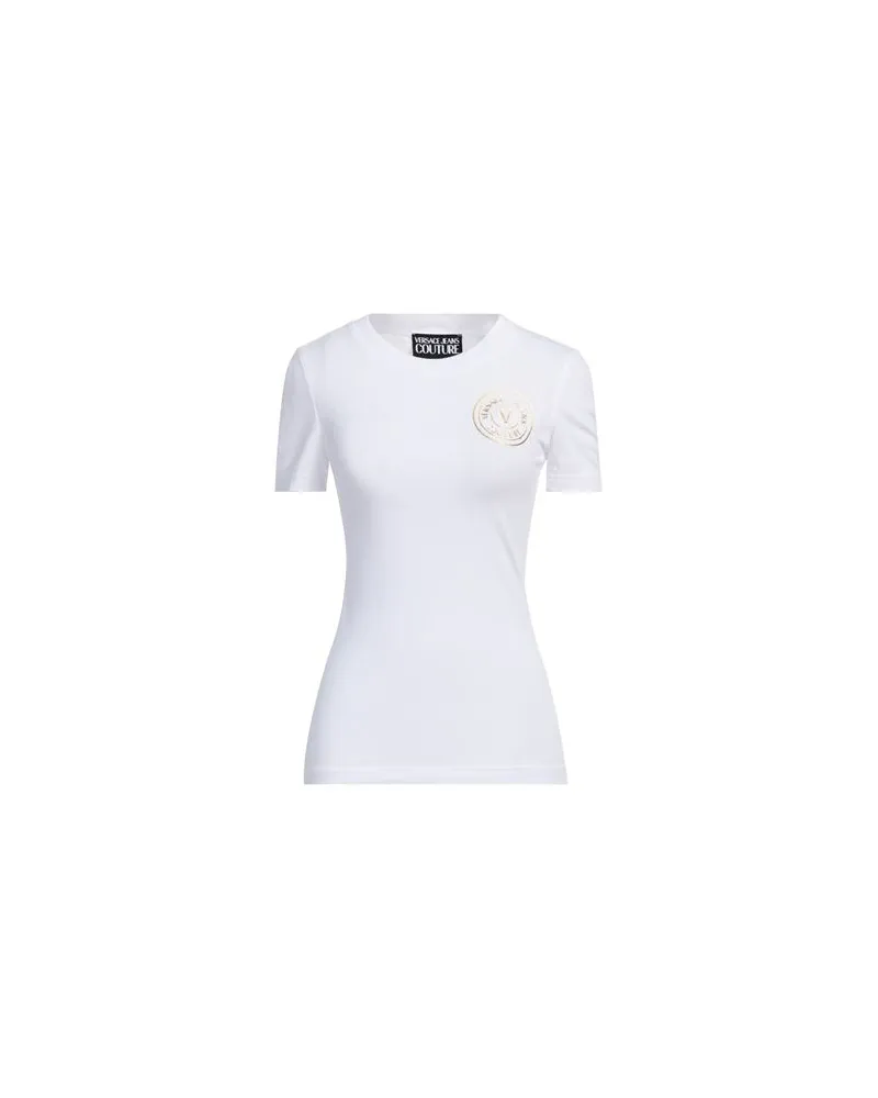 Versace Jeans TOPS - T-shirtsauf YOOX.COM Weiß