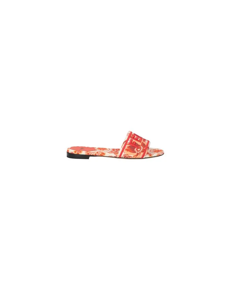 Fendi SCHUHE - Sandalenauf YOOX.COM Rot