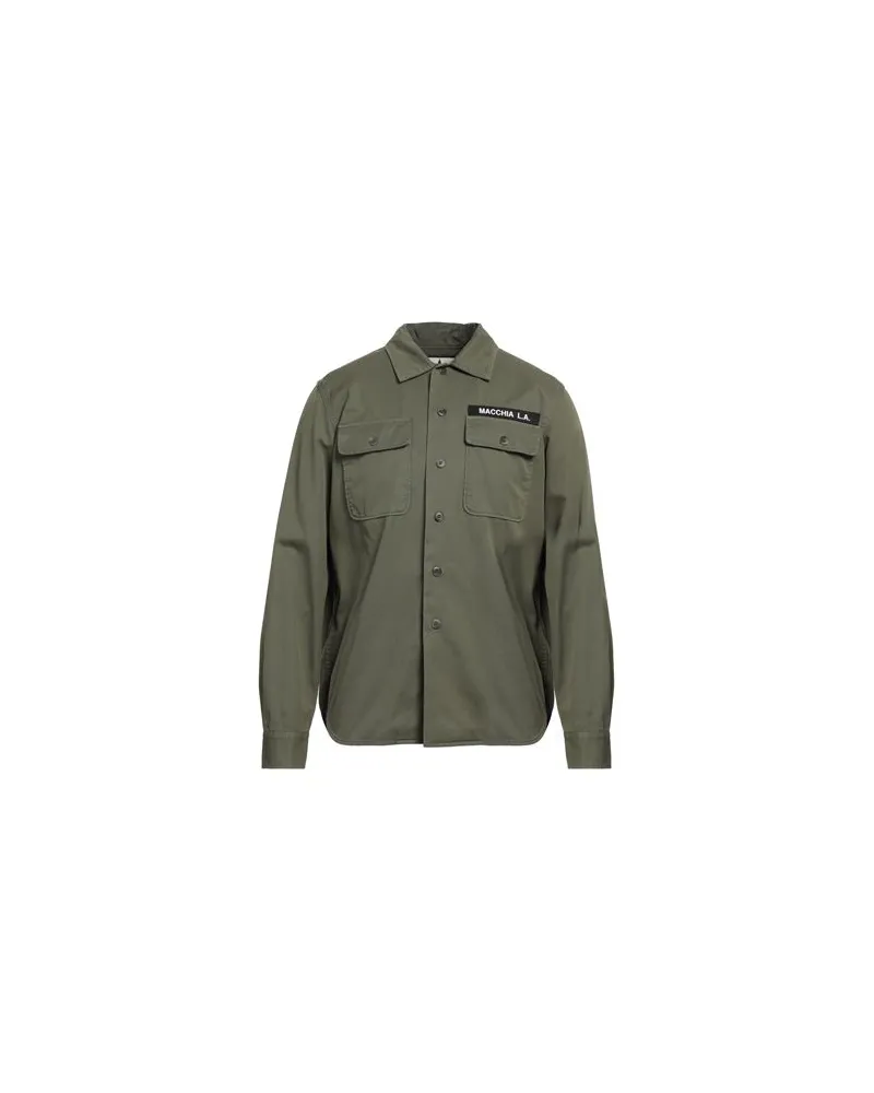 Macchia J TOPS - Hemdenauf YOOX.COM Militärgrün