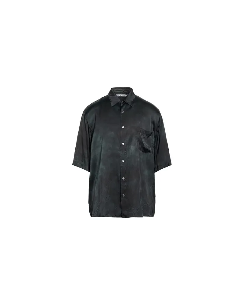 Acne Studios TOPS - Hemdenauf YOOX.COM Schwarz