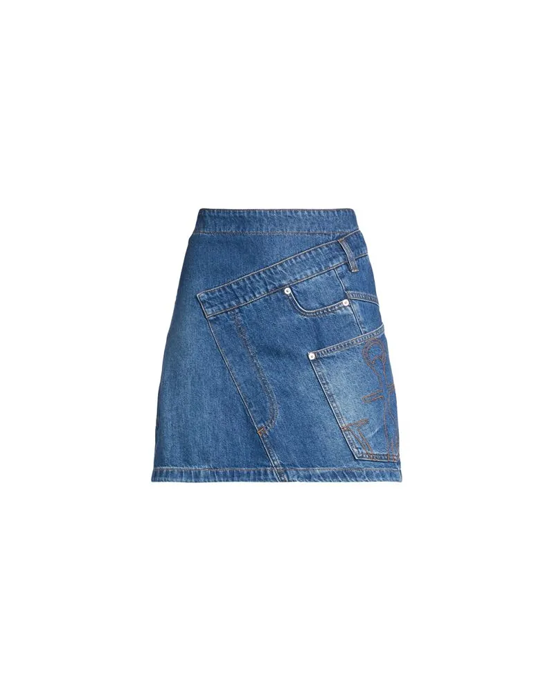 J.W.Anderson HOSEN & RÖCKE - Jeansröckeauf YOOX.COM Blau