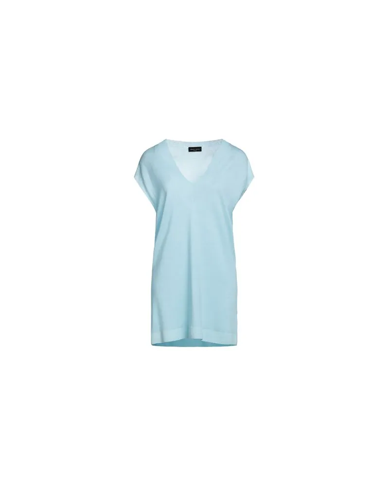 Roberto Collina STRICKWAREN - Pulloverauf YOOX.COM Himmelblau