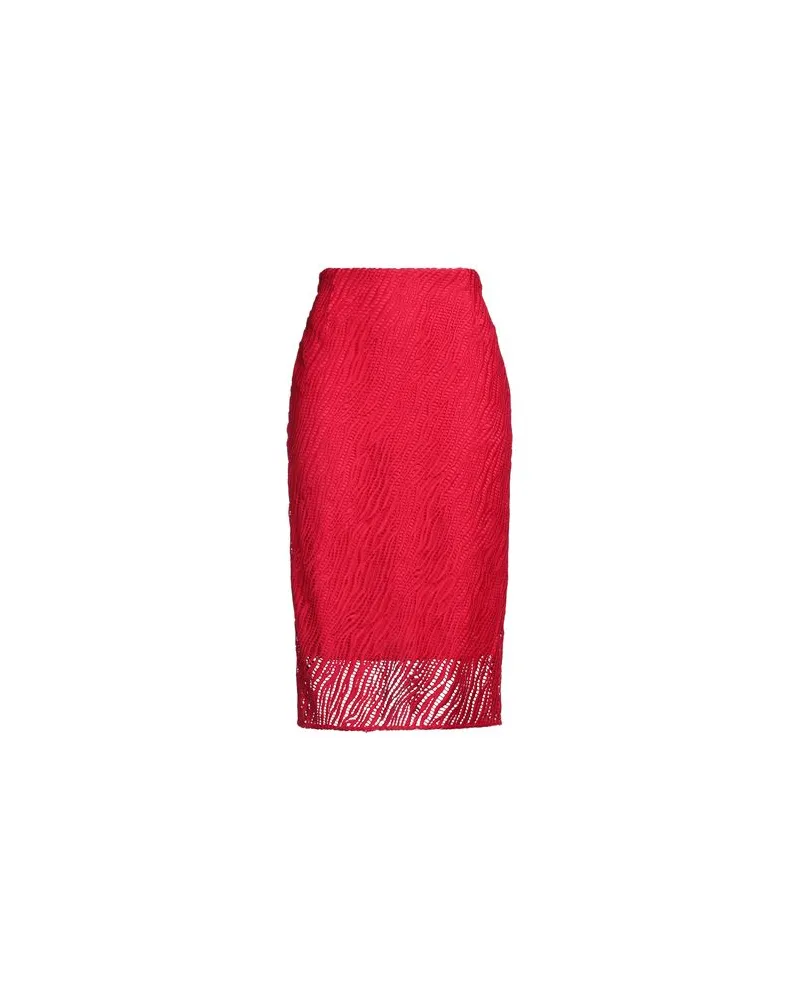 HUGO BOSS HOSEN & RÖCKE - Midi-Röckeauf YOOX.COM Tomatenrot